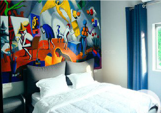 武夷山对于酒店的墙体彩绘而言更注重哪些方面？