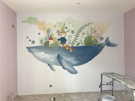 武夷山手绘墙的特点及优势。