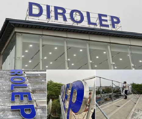 武夷山楼顶发光字安装的注意事项。